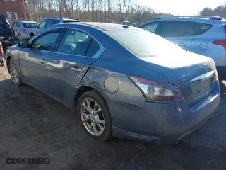 2012 Nissan Maxima 3.5 S with VIN 1N4AA5AP5CC840973, listed as a IAAI auction lot 41421883 with 129,877 mi miles. Bid and sale history available at carsss.com. Image 3.