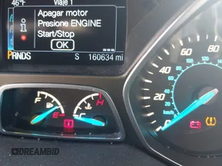 2014 Ford Escape Titanium with VIN 1FMCU9J98EUC24857, listed as a IAAI auction lot 41973037 with 160,634 mi miles. Bid and sale history available at carsss.com. Image 16.