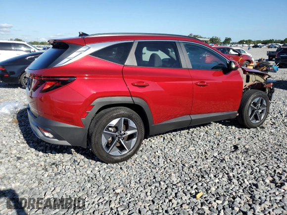 2025 Hyundai Tucson SEL z VIN 5NMJB3DEXSH510400, wystawiony jako Copart lot #56933075 z przebiegiem 2 042 mil mil oraz Szkoda całkowita • Salvage title. Historia ofert i sprzedaży dostępna na DreamBid. Obrazek 3.