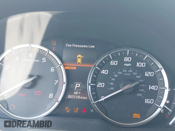 2020 Acura MDX with VIN 5J8YD3H37LL006325, listed as a IAAI auction lot 42053724 with 57,110 mi miles and . Bid and sale history available at DreamBid. Image 15.