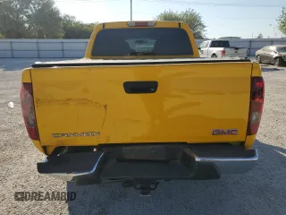 2006 GMC Canyon SLE2 with VIN 1GTDT136168231921, listed as a Copart auction lot 76283884 with 68,555 mi miles and Salvage Title. Bid and sale history available at carsss.com. Image 6.
