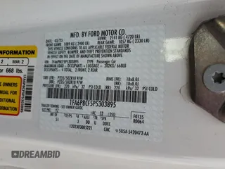 2023 Ford Mustang GT with VIN 1FA6P8CF5P5303895, listed as a Copart auction lot 51772525 with 28,930 mi miles and Salvage Title. Bid and sale history available at DreamBid. Image 14.
