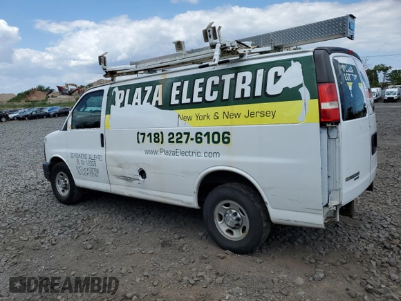 2016 Chevrolet Express Cargo with VIN 1GCWGAFF0G1228866, listed as a Copart auction lot 65495695 with 71,593 mi miles and Salvage title. Bid and sale history available at DreamBid. Image 2.