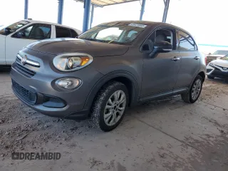 2016 FIAT 500X Easy z VIN ZFBCFXBT0GP495879, wystawiony jako Copart lot #48623865 z przebiegiem 94 166 mil mil oraz Czysty tytuł • Clean title. Historia ofert i sprzedaży dostępna na DreamBid. Obrazek 1.