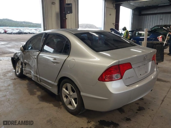 2008 Honda Civic Sdn EX with VIN 1HGFA168X8L019001, listed as a IAAI auction lot 41895346 with 146,089 mi miles. Bid and sale history available at carsss.com. Image 3.