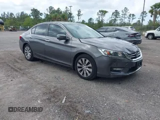 2015 Honda Accord EX-L с VIN 1HGCR2F88FA086514, выставлен на аукционе IAAI как лот 41903639 с пробегом 117 706 миль миль и . История ставок и продаж доступна на DreamBid. Изображение 1.