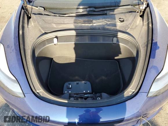2018 Tesla Model 3 Long Range Battery with VIN 5YJ3E1EA1JF155696, listed as a Copart auction lot 46669995 with 84,055 mi miles and Salvage Title. Bid and sale history available at DreamBid. Image 12.
