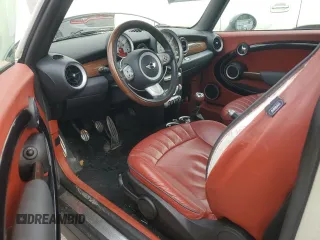 2007 MINI Hardtop S with VIN WMWMF735X7TL83242, listed as a Copart auction lot 41609565 with 83,320 mi miles and Salvage Title. Bid and sale history available at DreamBid. Image 8.