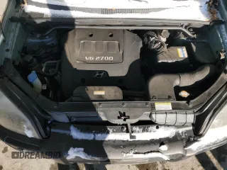 2007 Hyundai Tucson SE with VIN KM8JN12D87U574775, listed as a Copart auction lot 88897225 with 110,598 mi miles and Salvage Title. Bid and sale history available at carsss.com. Image 12.