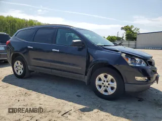 2012 Chevrolet Traverse LS with VIN 1GNKRFED4CJ300613, listed as a Copart auction lot 52906305 with 177,912 mi miles and Salvage Title. Bid and sale history available at DreamBid. Image 4.