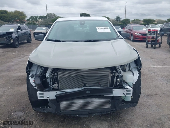 2024 Chevrolet Equinox LS with VIN 3GNAXHEG1RL102077, listed as a IAAI auction lot 41650008 with 10,745 mi miles. Bid and sale history available at carsss.com. Image 6.