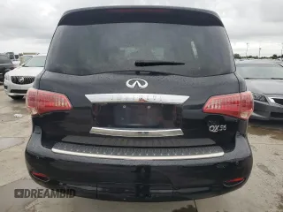 2012 Infiniti QX56 7-passenger with VIN JN8AZ2NF8C9518669, listed as a Copart auction lot 74218614 with 0 mi miles and Non Repairable. Bid and sale history available at carsss.com. Image 6.