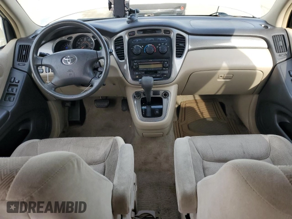 2001 Toyota Highlander z VIN JTEGD21A110019577, wystawiony jako Copart lot #52251105 z przebiegiem 191 847 mil mil oraz Szkoda całkowita • Salvage title. Historia ofert i sprzedaży dostępna na DreamBid. Obrazek 8.