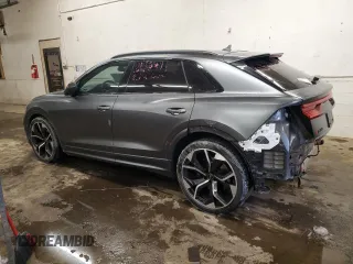 2021 Audi RS Q8 z VIN WU1ARBF1XMD020277, wystawiony jako Copart lot #43690355 z przebiegiem 66 095 mil mil oraz Szkoda całkowita • Salvage title. Historia ofert i sprzedaży dostępna na DreamBid. Obrazek 2.