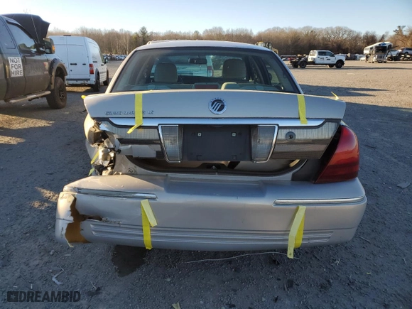 2010 Mercury Grand Marquis LS with VIN 2MEBM7FV3AX617614, listed as a Copart auction lot 41502595 with 106,662 mi miles and Clean Title. Bid and sale history available at carsss.com. Image 6.