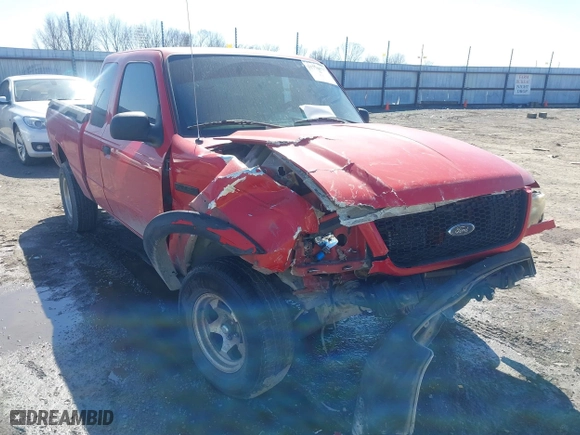 2002 Ford Ranger XL Fleet with VIN 1FTYR44V62PB33135, listed as a IAAI auction lot 41770522 with 231,112 mi miles. Bid and sale history available at carsss.com. Image 6.