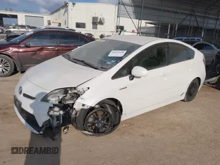 2013 Toyota Prius One with VIN JTDKN3DU0D5678426, listed as a IAAI auction lot 41517640 with 121,740 mi miles. Bid and sale history available at carsss.com. Image 17.
