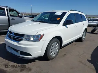 2016 Dodge Journey American Value with VIN 3C4PDCAB2GT230608, listed as a IAAI auction lot 42191801 with 115,477 mi miles and . Bid and sale history available at DreamBid. Image 2.