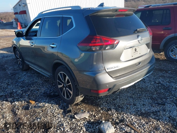 2019 Nissan Rogue SL with VIN 5N1AT2MT5KC758845, listed as a IAAI auction lot 41156455 with 95,335 mi miles and . Bid and sale history available at DreamBid. Image 3.