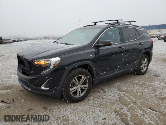 2018 GMC Terrain SLE Diesel with VIN 3GKALUEU8JL234197, listed as a Copart auction lot 88006445 with 109,707 mi miles and Clean Title. Bid and sale history available at carsss.com. Image 1.