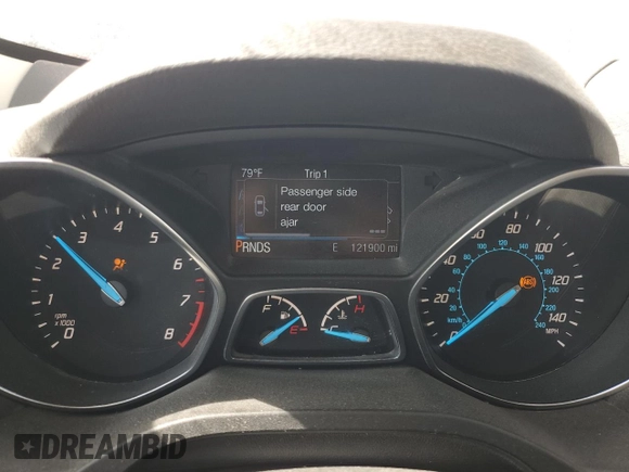 2014 Ford Escape SE with VIN 1FMCU0GX1EUA10004, listed as a Copart auction lot 49073255 with 121,900 mi miles and Salvage Title. Bid and sale history available at carsss.com. Image 9.