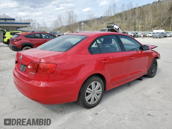 2012 Volkswagen Jetta SE z VIN 3VWDP7AJ7CM122656, wystawiony jako Copart lot #51151765 z przebiegiem Nie podano mil oraz Szkoda całkowita • Salvage title. Historia ofert i sprzedaży dostępna na DreamBid. Obrazek 3.