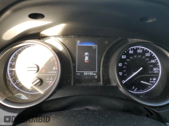 2022 Toyota Camry SE with VIN 4T1T11AK1NU688019, listed as a Copart auction lot 46875745 with 69,190 mi miles and Salvage Title. Bid and sale history available at DreamBid. Image 9.