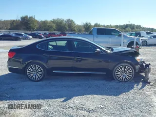 2015 Kia Cadenza Premium with VIN KNALN4D78F5174419, listed as a IAAI auction lot 41223120 with 140,444 mi miles and . Bid and sale history available at DreamBid. Image 13.