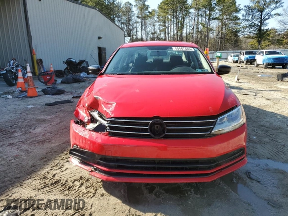 2015 Volkswagen Jetta Sport with VIN 3VWD17AJ5FM205508, listed as a Copart auction lot 45467555 with 112,910 mi miles and Salvage title. Bid and sale history available at DreamBid. Image 5.