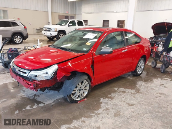 2008 Ford Focus SE with VIN 1FAHP33N08W131841, listed as a IAAI auction lot 41455262 with 100,314 mi miles. Bid and sale history available at carsss.com. Image 18.