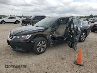 2015 Honda Accord Sedan LX with VIN 1HGCR2F32FA268150, listed as a Copart auction lot 54305255 with 103,199 mi miles and Salvage Title. Bid and sale history available at carsss.com. Image 1.
