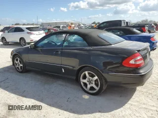 2005 Mercedes-Benz CLK 500 with VIN WDBTK75G65T049195, listed as a Copart auction lot 75549294 with Not Provided miles and Salvage Title. Bid and sale history available at DreamBid. Image 2.