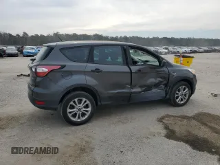 2017 Ford Escape S with VIN 1FMCU0F72HUE20557, listed as a Copart auction lot 48580395 with 103,612 mi miles and Salvage Title. Bid and sale history available at carsss.com. Image 3.