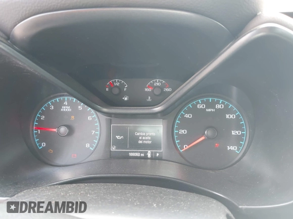 2016 Chevrolet Colorado 2WD WT with VIN 1GCGSBEA0G1296275, listed as a IAAI auction lot 42631736 with 188,060 mi miles and . Bid and sale history available at DreamBid. Image 7.