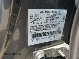 2021 Ford Mustang Mach-E Select with VIN 3FMTK1RM3MMA34919, listed as a Copart auction lot 61967335 with 42,174 mi miles and Salvage title. Bid and sale history available at DreamBid. Image 14.