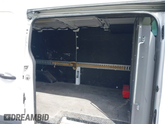 2023 Ford Transit Cargo with VIN 1FTBR1Y80PKA22691, listed as a IAAI auction lot 41789744 with 35,748 mi miles and . Bid and sale history available at DreamBid. Image 8.