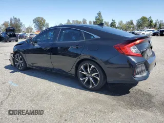 2017 Honda Civic Sedan Si with VIN 2HGFC1E54HH706618, listed as a Copart auction lot 49728275 with 104,159 mi miles and Salvage Title. Bid and sale history available at carsss.com. Image 2.