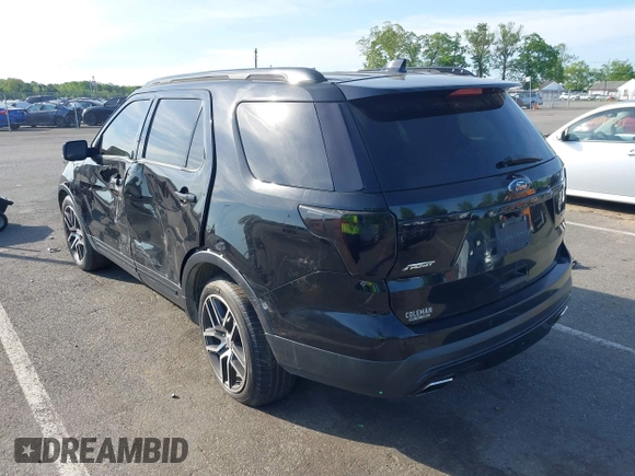 2016 Ford Explorer Sport with VIN 1FM5K8GT0GGB91253, listed as a IAAI auction lot 42214067 with 116,525 mi miles and . Bid and sale history available at DreamBid. Image 3.