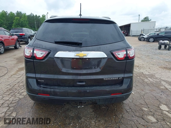 2015 Chevrolet Traverse LT with VIN 1GNKVHKDXFJ350366, listed as a IAAI auction lot 42279787 with 127,195 mi miles and . Bid and sale history available at DreamBid. Image 16.