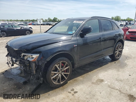 2016 Audi SQ5 Premium Plus z VIN WA1CCAFP6GA120480, wystawiony jako Copart lot #53829855 z przebiegiem 78 854 mil mil oraz Szkoda całkowita • Salvage title. Historia ofert i sprzedaży dostępna na DreamBid. Obrazek 1.