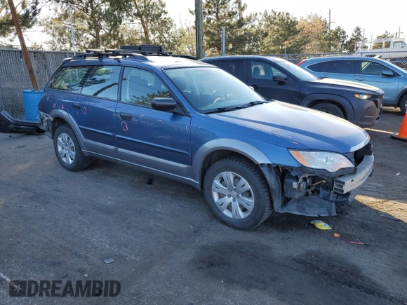 2008 Subaru Outback z VIN 4S4BP60C987355149, wystawiony jako Copart lot #44328915 z przebiegiem 86 088 mil mil oraz Szkoda całkowita • Salvage title. Historia ofert i sprzedaży dostępna na DreamBid. Obrazek 4.