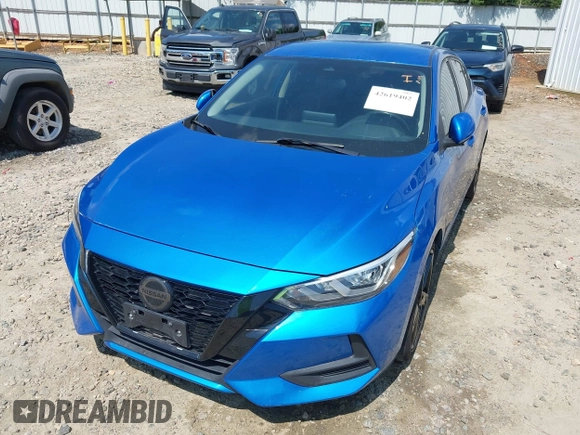 2020 Nissan Sentra SV with VIN 3N1AB8CV1LY214528, listed as a IAAI auction lot 42619402 with 106,357 mi miles and . Bid and sale history available at DreamBid. Image 6.