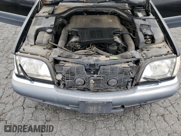 1995 Mercedes-Benz S with VIN WDBGA51E5SA224377, listed as a Copart auction lot 75064964 with 208,782 mi miles and Clean Title. Bid and sale history available at DreamBid. Image 11.