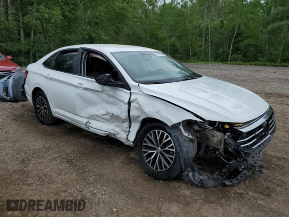 2021 Volkswagen Jetta S with VIN 3VWC57BU6MM022740, listed as a Copart auction lot 63895645 with Not provided miles and Salvage title. Bid and sale history available at DreamBid. Image 4.