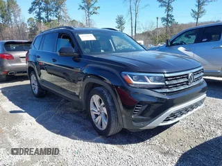 2021 Volkswagen Atlas 3.6L V6 SE w/Technology with VIN 1V2HR2CA0MC577932, listed as a IAAI auction lot 41644198 with 86,630 mi miles. Bid and sale history available at carsss.com. Image 1.