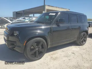 2024 Land Rover Defender X-Dynamic SE with VIN SALE27EU2R2351734, listed as a Copart auction lot 49209105 with 6,087 mi miles and Salvage title. Bid and sale history available at DreamBid. Image 1.