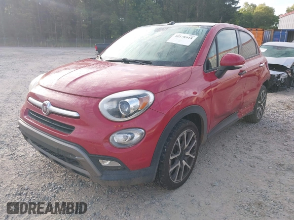 2016 FIAT 500X Trekking Plus with VIN ZFBCFXET3GP390507, listed as a IAAI auction lot 42178918 with 165,382 mi miles and . Bid and sale history available at DreamBid. Image 19.