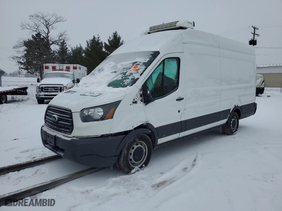 2018 Ford Transit Van with VIN 1FTBW3XM5JKA83576, listed as a Copart auction lot 42132194 with NaN miles. Bid and sale history available at carsss.com. Image 1.