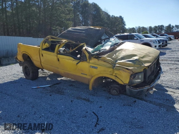 2006 Ford F-250 XL with VIN 1FTSW21P26EB37404, listed as a Copart auction lot 48930595 with Not Provided miles and Salvage Title. Bid and sale history available at DreamBid. Image 4.