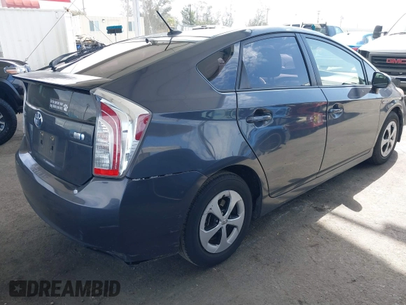 2015 Toyota Prius Four with VIN JTDKN3DUXF1998203, listed as a IAAI auction lot 41816444 with 99,839 mi miles. Bid and sale history available at carsss.com. Image 4.